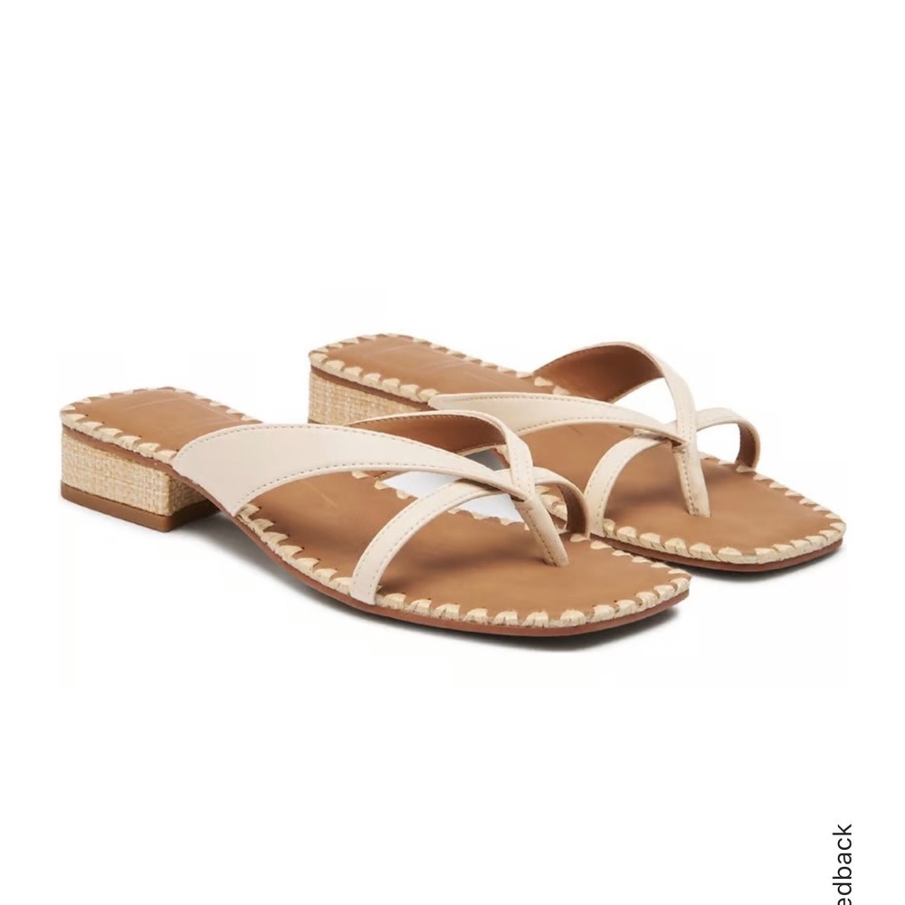 Dolce Vita Bridgy Sandals – White – Women's Size 7 – NWT